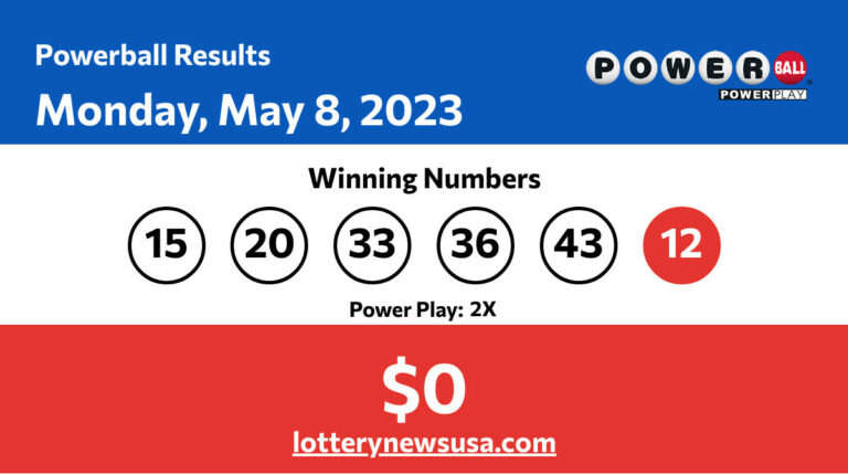 Powerball winning numbers for Monday, May 8, 2023; Did anyone win the Powerball jackpot worth $0 ? Powerball winning number for Monday, May 08, 2023