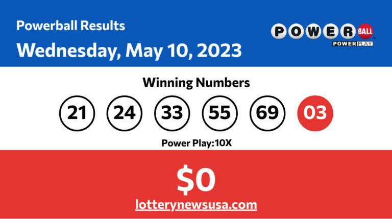 Powerball winning numbers for Wednesday, May 10, 2023; Did anyone win the Powerball jackpot worth $0 ? Powerball winning number for Wednesday, May 10, 2023